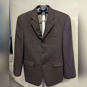 CALVIN KLEIN 3 BUTTON BLAZER - SZ 38S